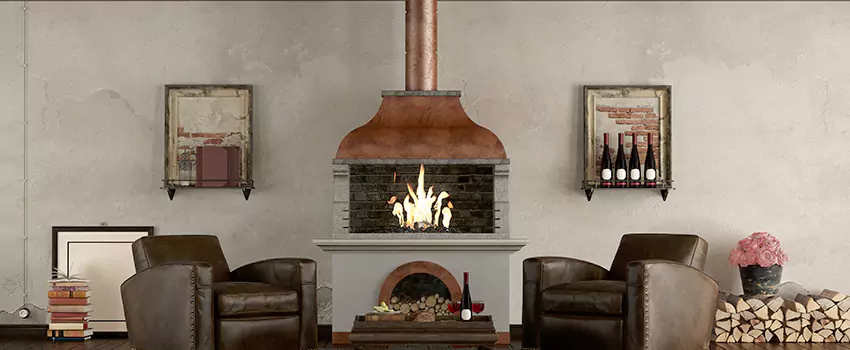 Thelin Hearth Products Providence Pellet Insert Fireplace Installation in Horizon City, TX
