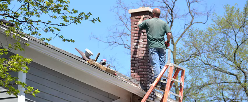 Vinyl and PVC Chimney Flashing Installation in Horizon City, TX