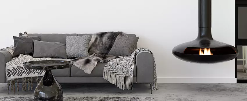 Circular Hanging Fireplace Installation Services in Horizon City, TX